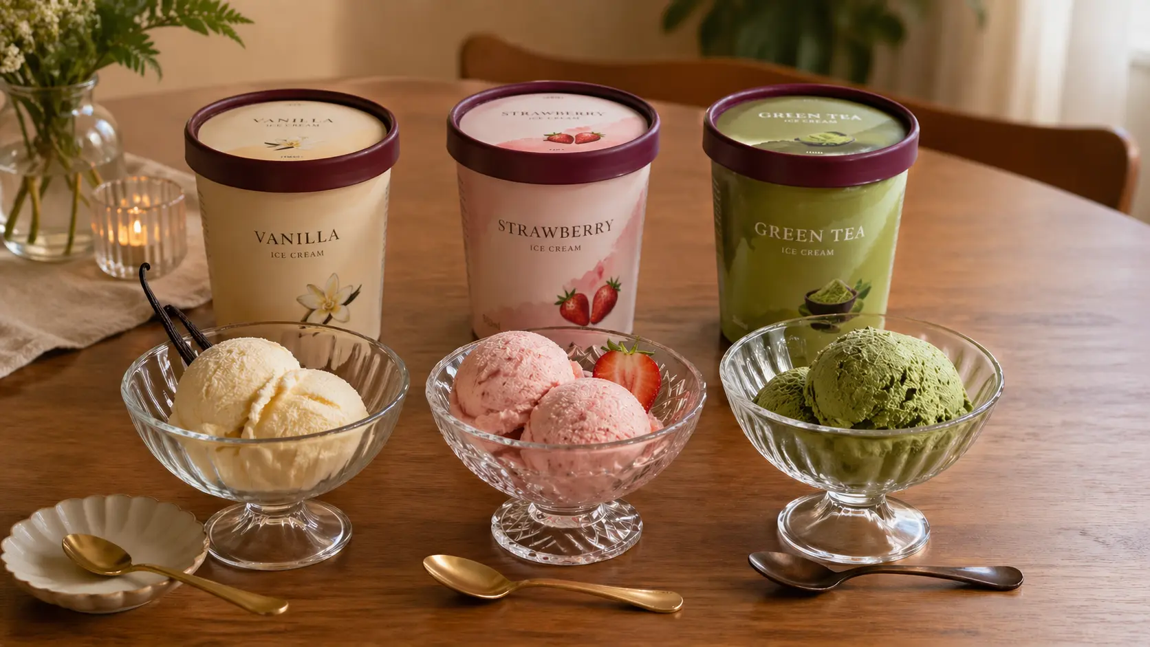 パイントサイズのアイスクリーム